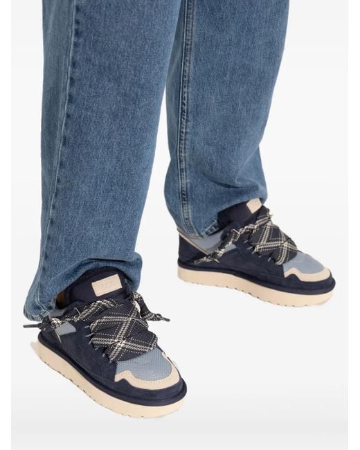 Ugg Blue Sneakers aus Wildleder