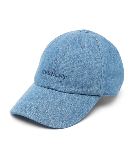 Givenchy Blue 4g-motif Denim Baseball Cap