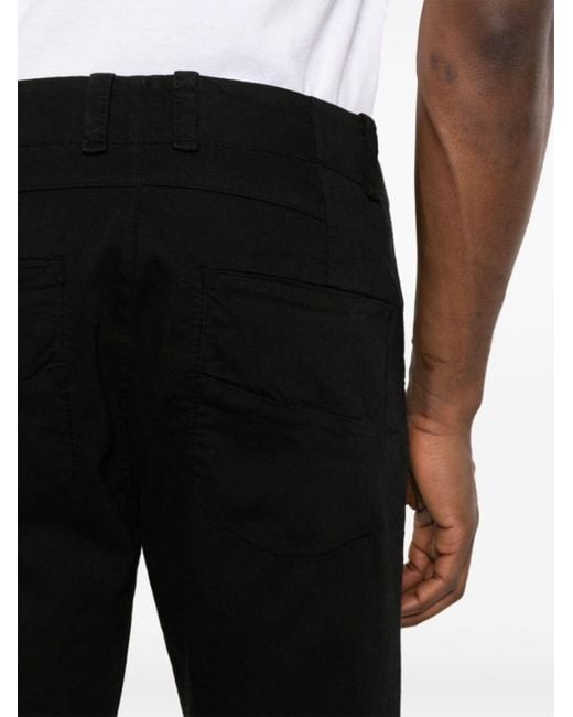 Transit Black Slim-fit Trousers for men
