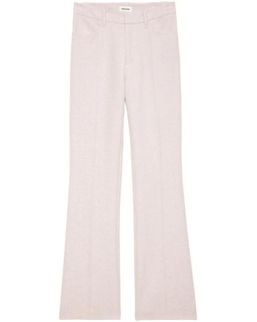 Zadig & Voltaire Pink Tailored Trousers
