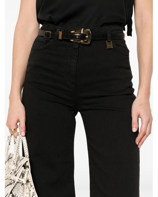 Elisabetta Franchi Black Jeans