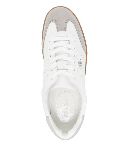 Michael Kors White Scotty Sneakers