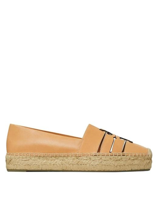 Tory Burch Brown Espadrilles Ines Aus Leder