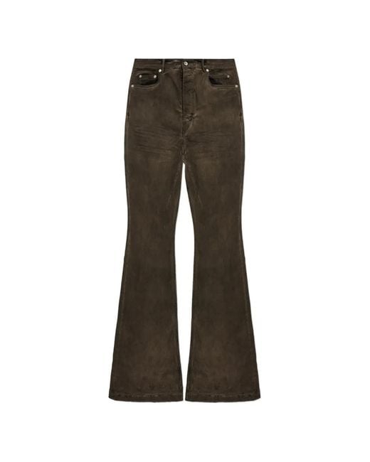 Vaqueros Bootcut Bolan Rick Owens de hombre de color Gray