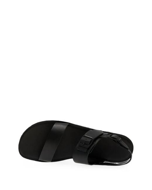 Groundies White Kos Leather Sandals