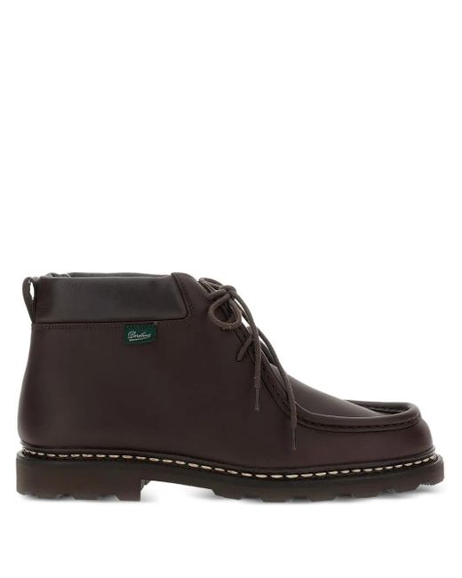 Stivali Stringati di Paraboot in Brown da Uomo