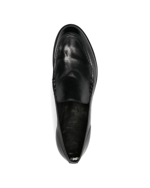 Officine Creative Black Arc Loafers for men