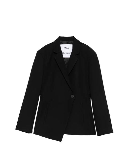 Won Hundred Black Anora Blazer