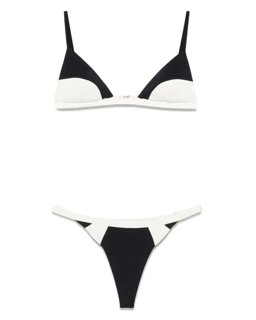 Noire Swimwear White Nyra & Alice Bikini