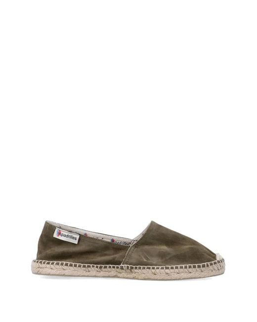 Espadrilles Green Alpargata Suede