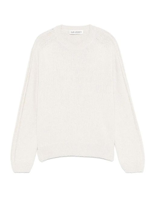 メンズ Our Legacy True セーター White