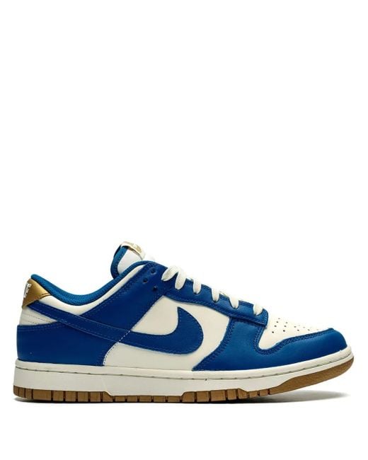 Nike Blue Dunk Leather Sneakers