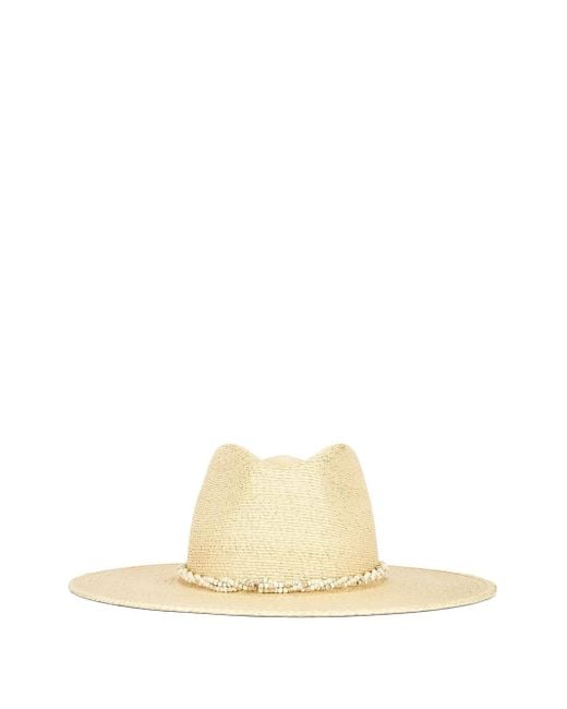 Sombrero fedora Paradise Lack of Color de color Natural