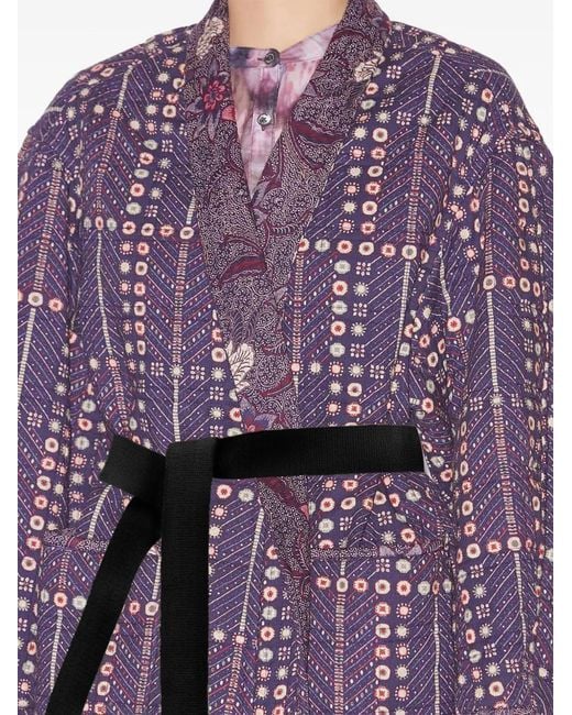 Isabel Marant Purple Chancel Jacket