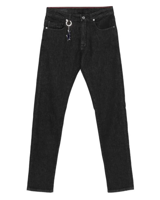 Paul & Shark Black Five-Pockets Jeans for men