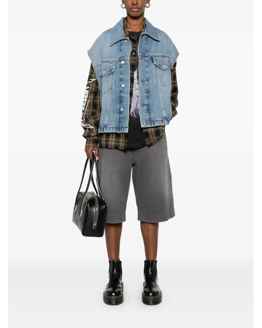 Haikure Blue Denim Gilet
