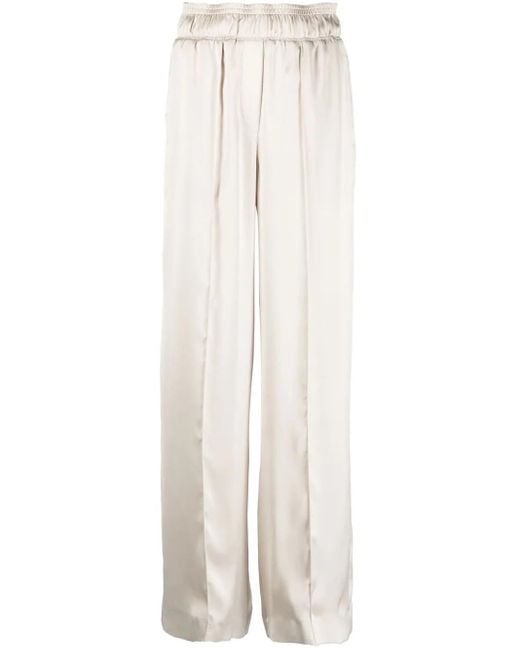Brunello Cucinelli White Elegant Trousers