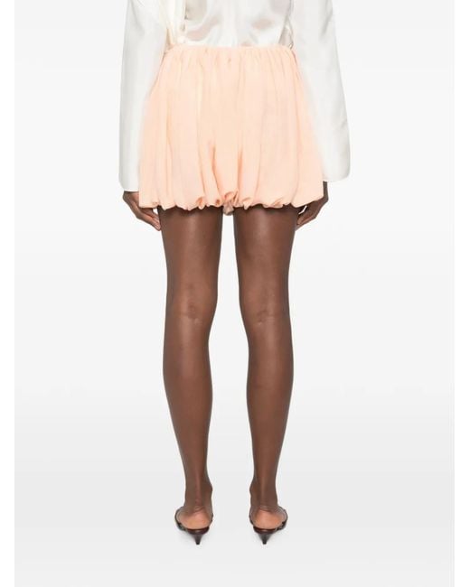 Chloé Geplooide Shorts in het Pink