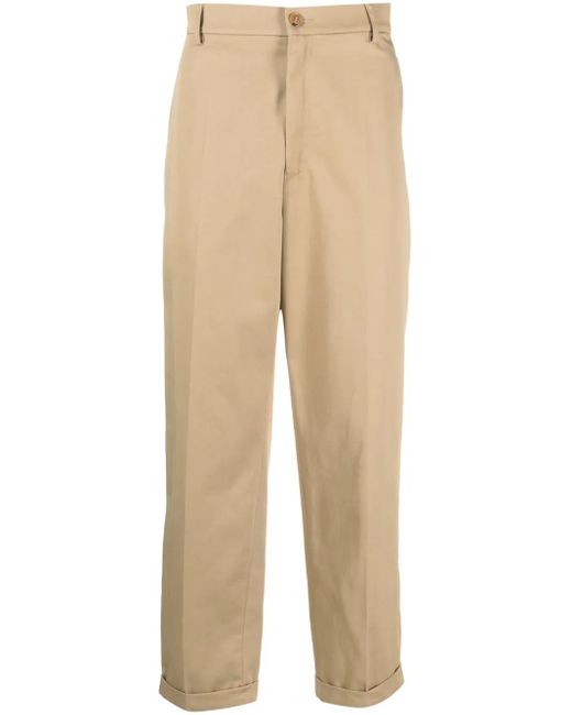 KENZO Straight Broek in het Natural voor heren