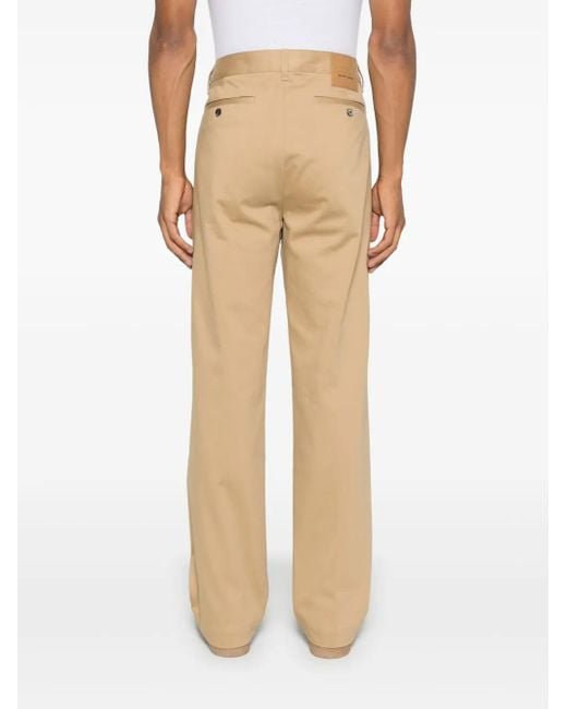 AMI Hose Mit Logo-Patch in Natural für Herren
