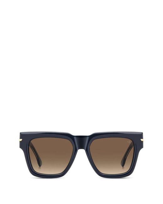 Victoria Beckham Gray Square Sunglasses