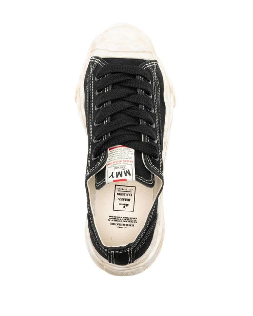 Maison Mihara Yasuhiro Black Hank Low-Top Sneakers