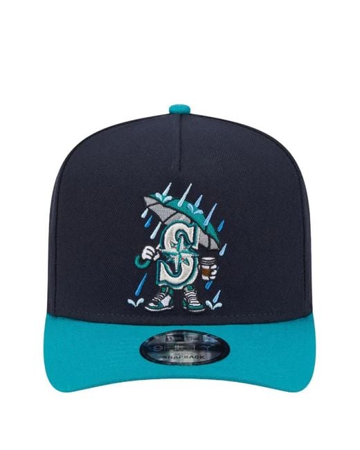 KTZ Blue 9Fifty Seattle Mariners Hat for men