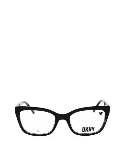 DKNY Black Cat-Eye Glasses