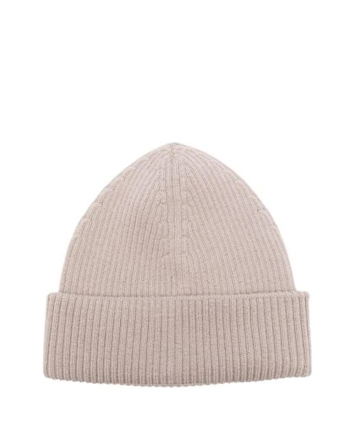 Our Legacy Ribbed Beanie Natural