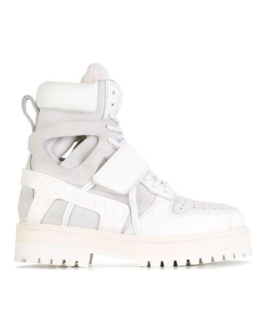 Hood By Air White 'avalanche' Boots