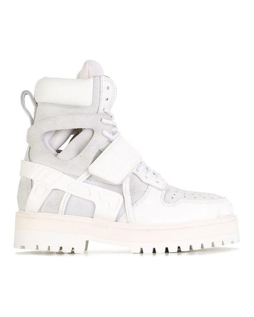 Hood By Air 'avalanche' Boots in White | Lyst
