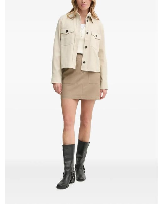 Marc O' Polo Natural Button-Fastening Shirt Jacket