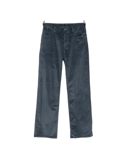 Etro Blue Corduroy Jeans for men