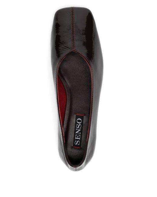 Senso Red Brynn Ballet Flats