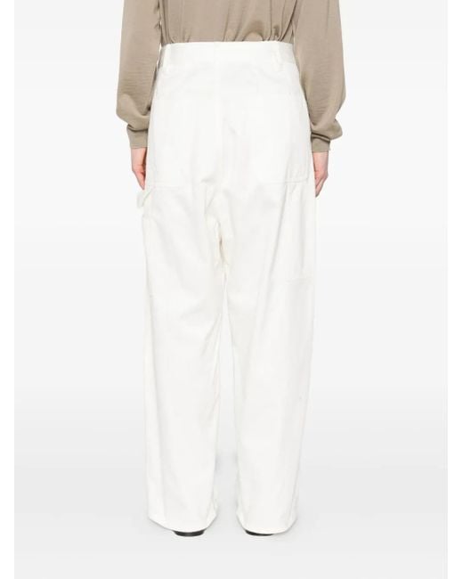 Sofie D'Hoore White Polke Trousers