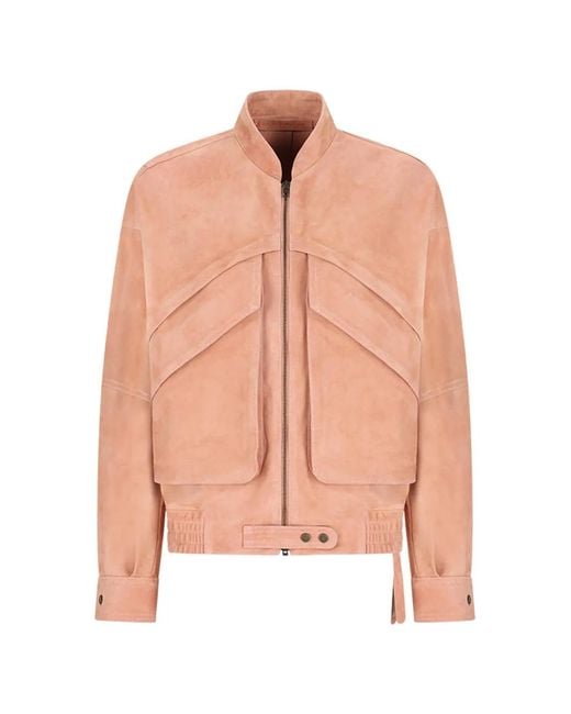 Salvatore Santoro Pink Short-Sleeve Jacket