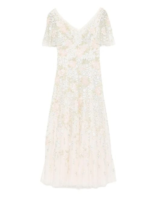 Needle & Thread White Cressida Gown