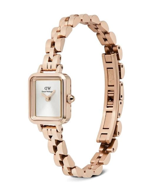 Mini Montre Quadro 15 Mm Daniel Wellington en coloris Metallic