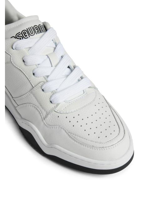 DSquared² Geperforeerde Sneakers in het White voor heren