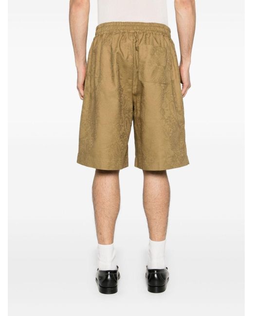 A Kind Of Guise Natural Saleh Mid-rise Bermuda Shorts for men