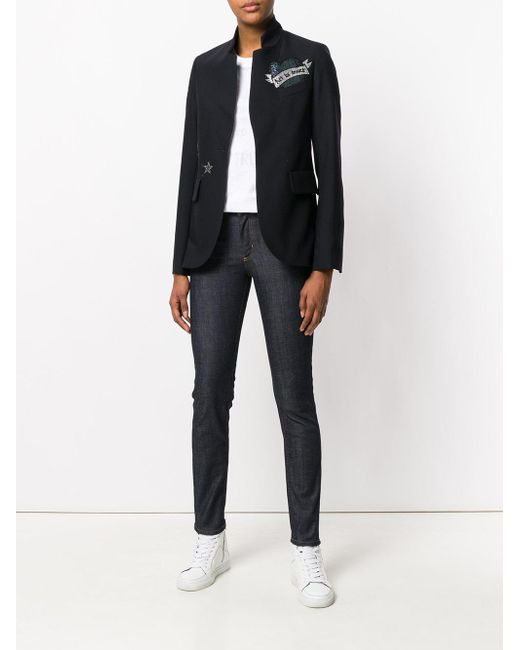 Zadig and voltaire embellished blazer store