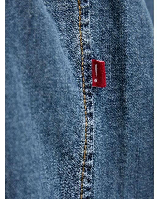 Joop! Blue Denim Shirt Mini Dress