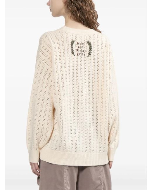 A Bathing Ape Natural Moonface Jumper