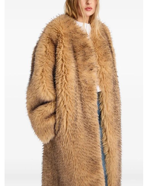 ROTATE BIRGER CHRISTENSEN Brown Long Coat