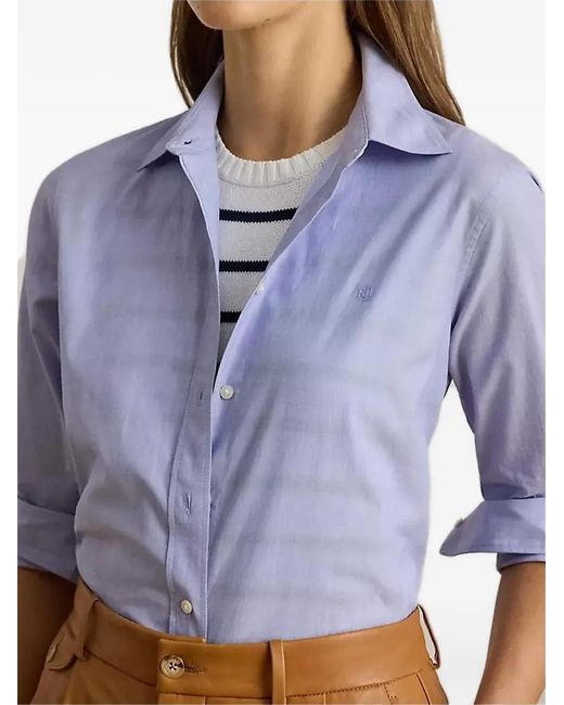 Ralph Lauren Blue Collared Shirt