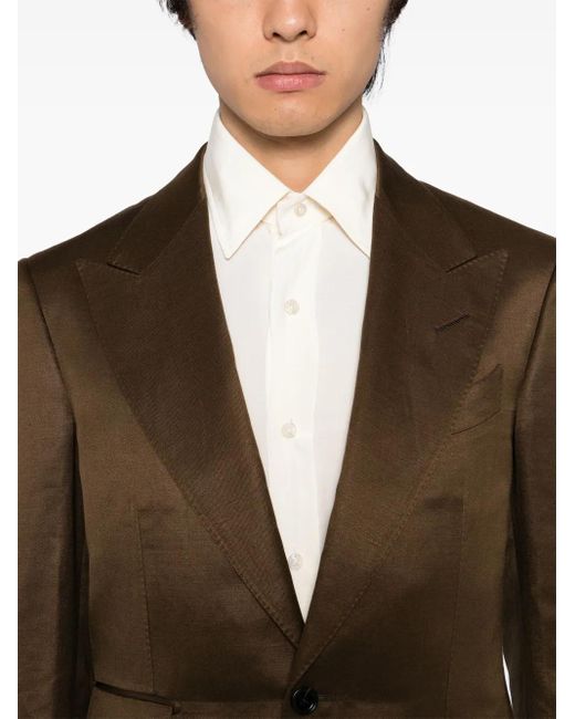 Tom Ford シングルスーツ Brown
