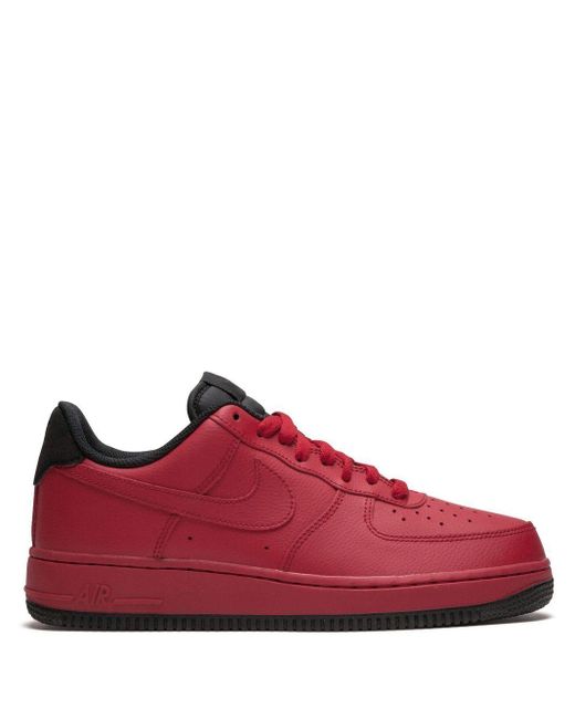 mens nike air force red
