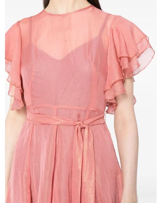 Baruni Pink Milada Mini Dress