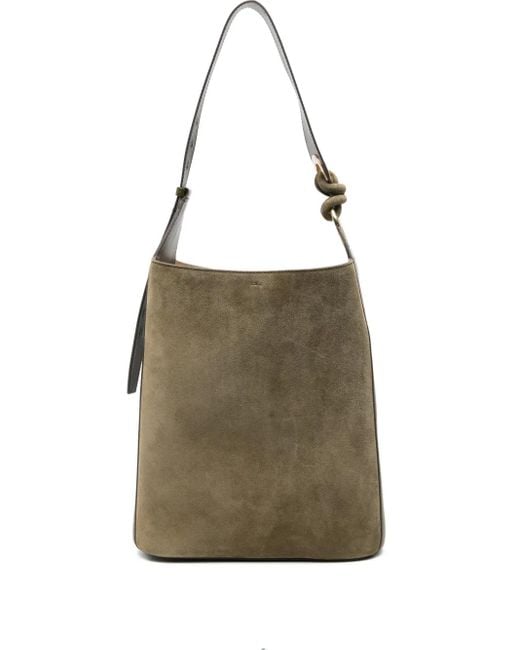 Anya Hindmarch Natural Knot Detail Tote Bag