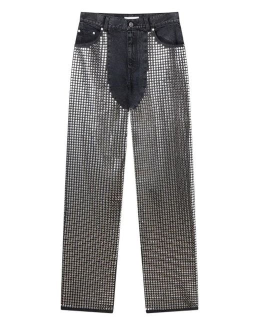 Stella McCartney Gray Jeans Mit Nieten